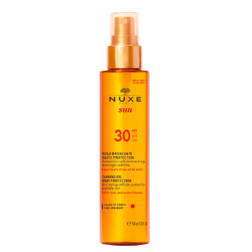 Nuxe Sun Tanning Oil, Λάδι Μαυρίσματος SPF30, 150ml