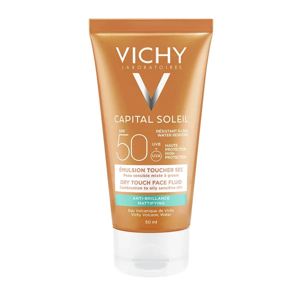 Vichy Αντιηλιακή Κρέμα Προσώπου SPF50, 50ml