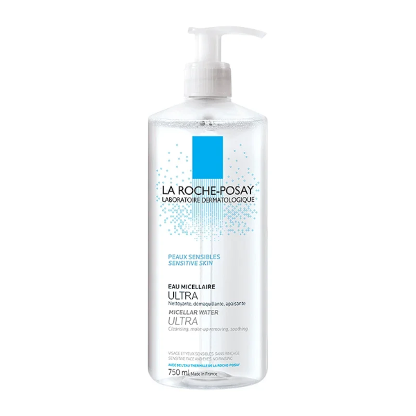 La Roche Posay Micellar Ντεμακιγιάζ για Ευαίσθητες Επιδερμίδες, 750ml