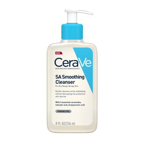 Cerave SA Smoothing Gel Καθαρισμού Ξηρής Επιδερμίδας, 236ml