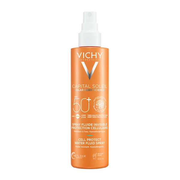 Vichy Capital Soleil Αντηλιακό Spray Πολλαπλής Χρήσης SPF50+, 200ml