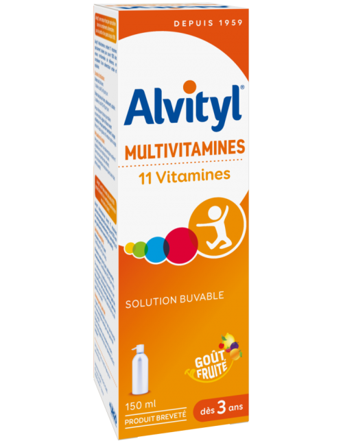 ALVITYL Vitalite 11 Vitamins Syrup Πολυβιταμινούχο Σιρόπι Συμπλήρωμα Διατροφής για Παιδιά, 150ml