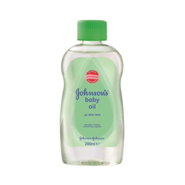 Johnson's Baby Oil Aloe Vera, 200ml