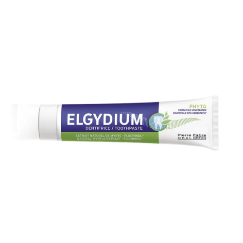 Elgydium Toothpaste Phyto Οδοντόκρεμα Κατά της Πλάκας Συμβατή με Ομοιοπαθητική, 75ml