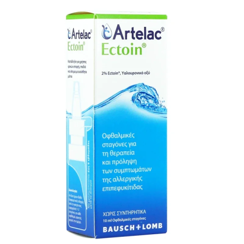 Bausch & Lomb Artelac Ectoin Οφθαλμικές Σταγόνες για Θεραπεία της Επιπεφυκίτιδας, 10ml