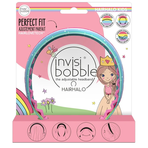 Invisibobble Kids Hairhalo Rainbow Crown Παιδική Στέκα, 1τμχ