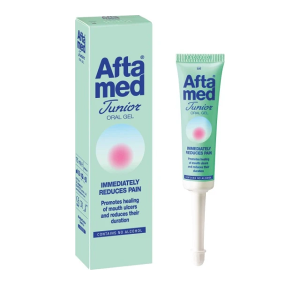 Aftamed Junior Gel Παιδική Στοματική Γέλη για τις Άφθες, 15ml