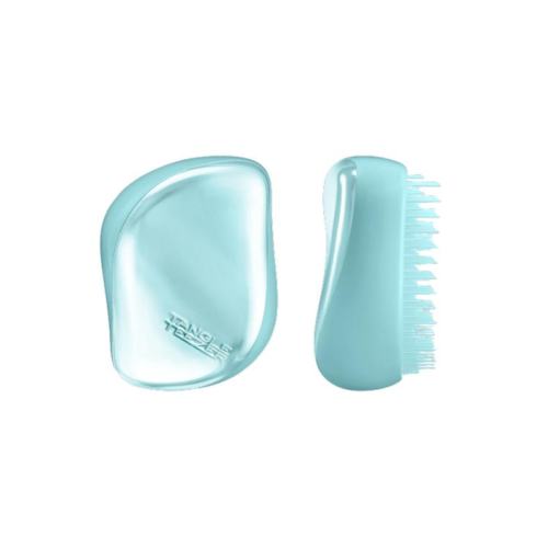 Tangle Teezer Compact Styler Teal Matte Chrome Βούρτσα για Βρεγμένα Μαλλιά, 1 Τεμάχιο