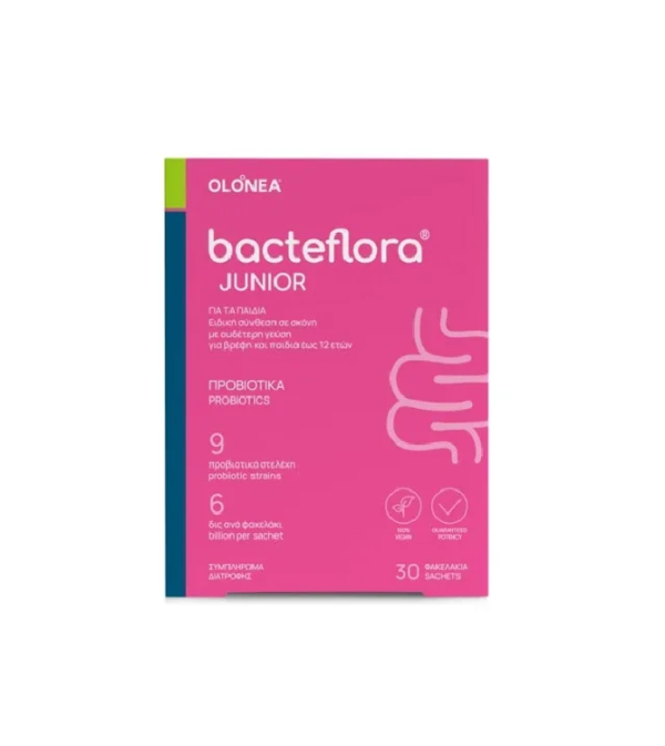 Olonea Holistic Med Bacteflora Junior 30 φακελάκια