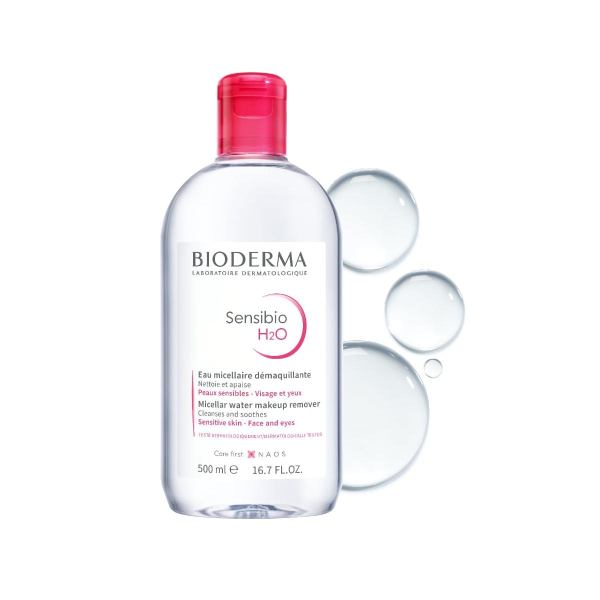 Bioderma Sensibio H2O Νερό Καθαρισμού Micellaire, 500ml