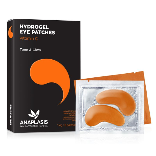 Anaplasis Eye Patches Tone & Glow με Βιταμίνη C, 8Τεμάχια