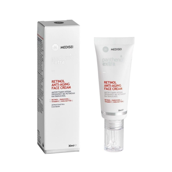 Panthenol Extra Retinol Αντιρυτιδική Κρέμα Προσώπου, 30ml