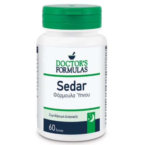 Doctor's Formulas Sedar Φόρμουλα Για Αντιμετώπιση της Αϋπνίας, 60 Ταμπλέτες