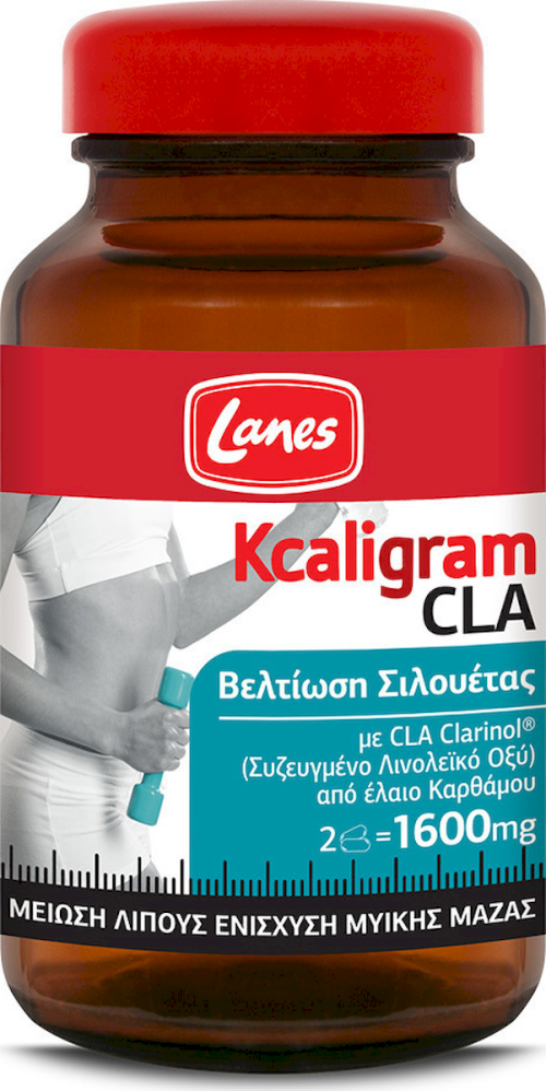 Lanes Kcaligram CLA Ενίσχυση Μυών, 60Κάψουλες