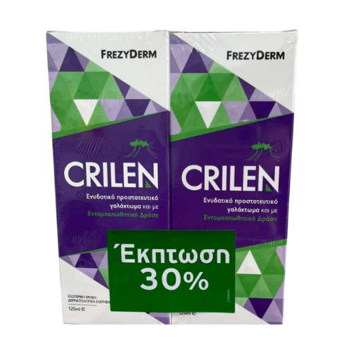 Frezyderm Crilen PROMO PACK -30% Εντομοαπωθητική Κρέμα 2x250ml , 2τμχ