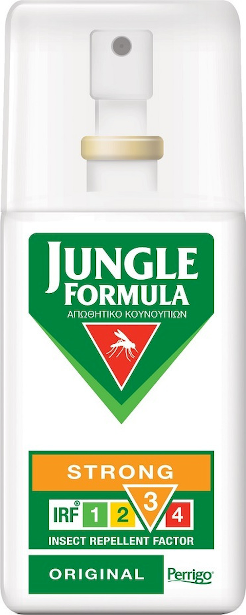 Jungle Formula Strong Original Εντομοαπωθητικό Σπρέι για Ισχυρή Προστασία, 75ml