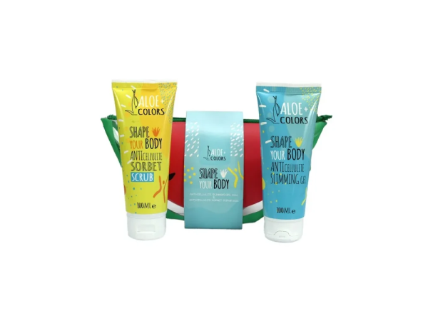 Aloe+Colors Sorbet Scrub Αδυνατίσματος, 100ml & Δώρο