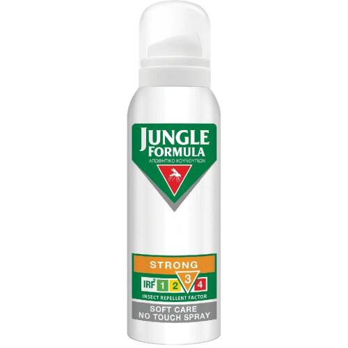 Jungle Formula Strong Soft Care Απωθητικό Κουνουπιών σε Spray Δυνατό (IRF 3), 125ml