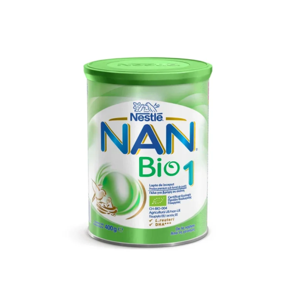 Nestle Nan Bio 1 Γάλα Πρώτης Βρεφικής Ηλικίας σε Σκόνη από τη Γέννηση, 400gr