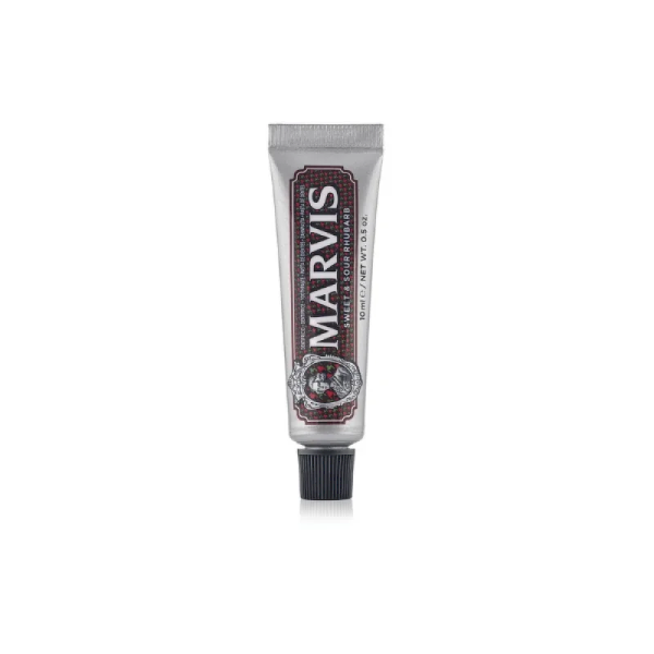 Marvis Mini Οδοντόκρεμα με Γλυκόξινο Ραβέντι, 10ml