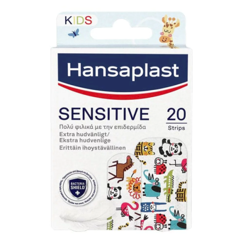 Hansaplast Παιδικά Αυτοκόλλητα Επιθέματα Animals, 20Τεμάχια
