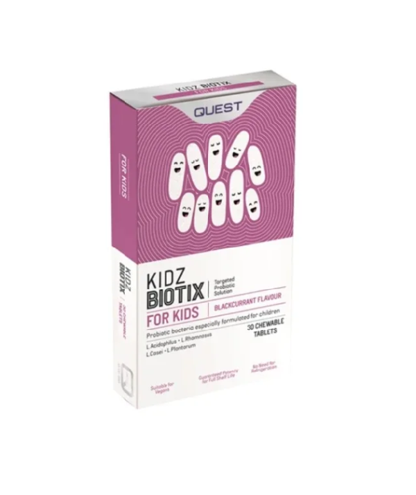 Quest Kidszbiotix 30 μασώμενα δισκία