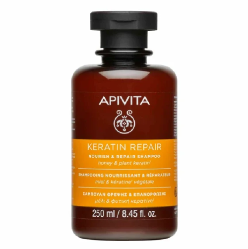 Apivita Keratin Repair Nourish & Repair Shampoo, 250ml