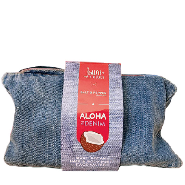 Aloe+ Colors Aloha In Denim Bag Νεσεσέρ