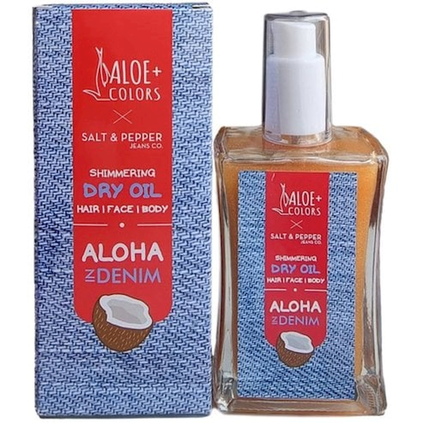 Aloe+Colors Aloha Ξηρό Λάδι Μαλλιά/Πρόσωπο/Σώμα, 100ml