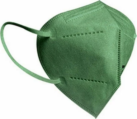 Famex Πράσινες Μάσκες Προστασίας Ενηλίκων ΚΝ95, 10Τεμάχια